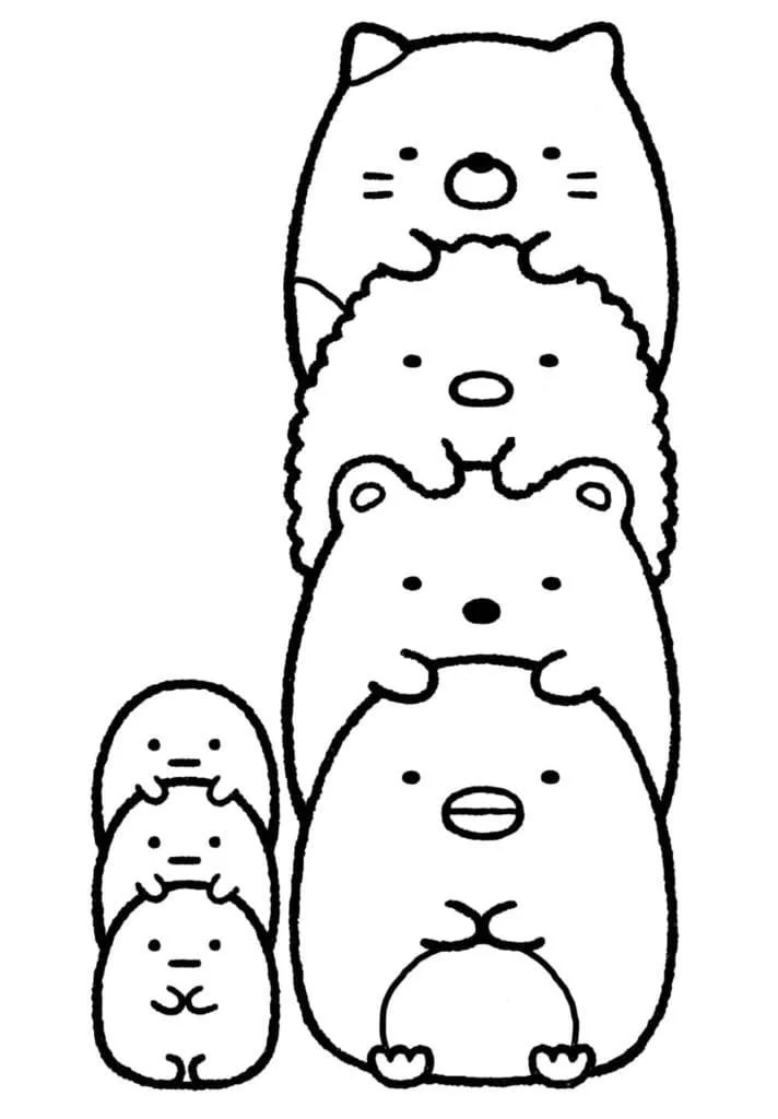 Mochi Coloring Pages 16