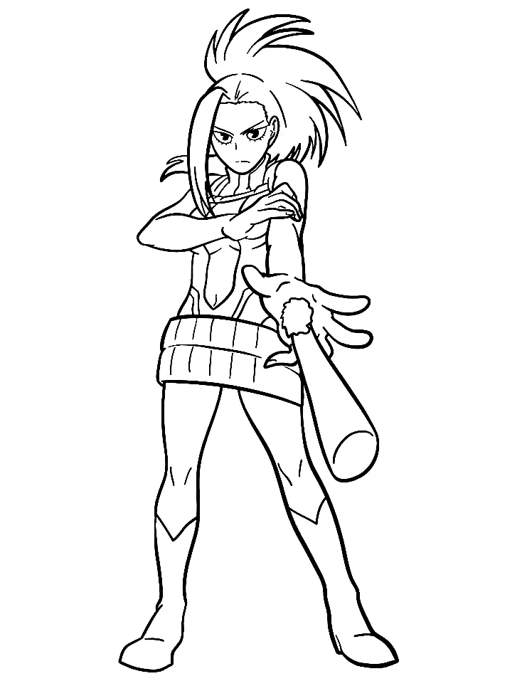 Momo Yaoyorozu Para Colorear 51