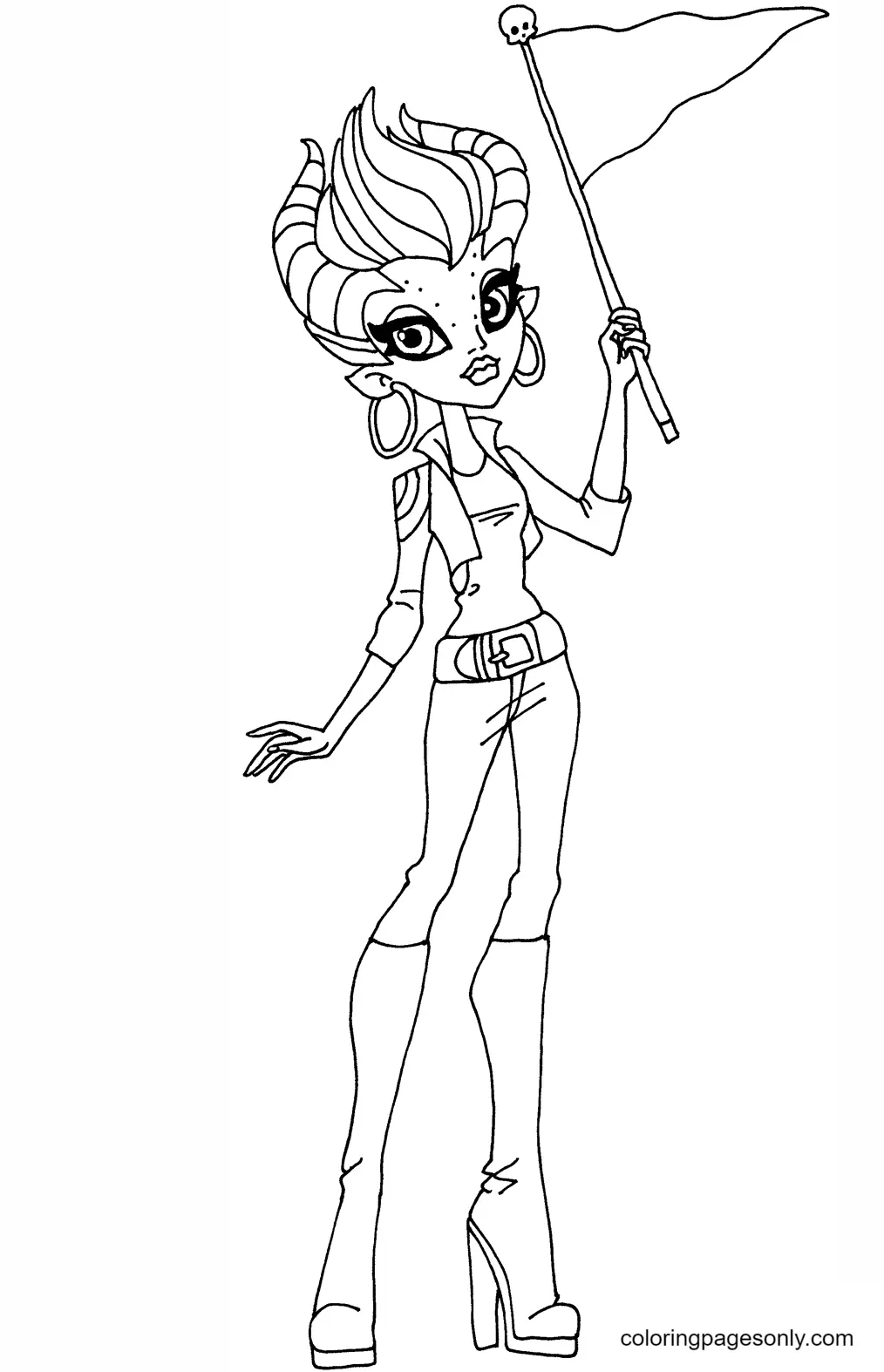 Monster High Ausmalbilder 76