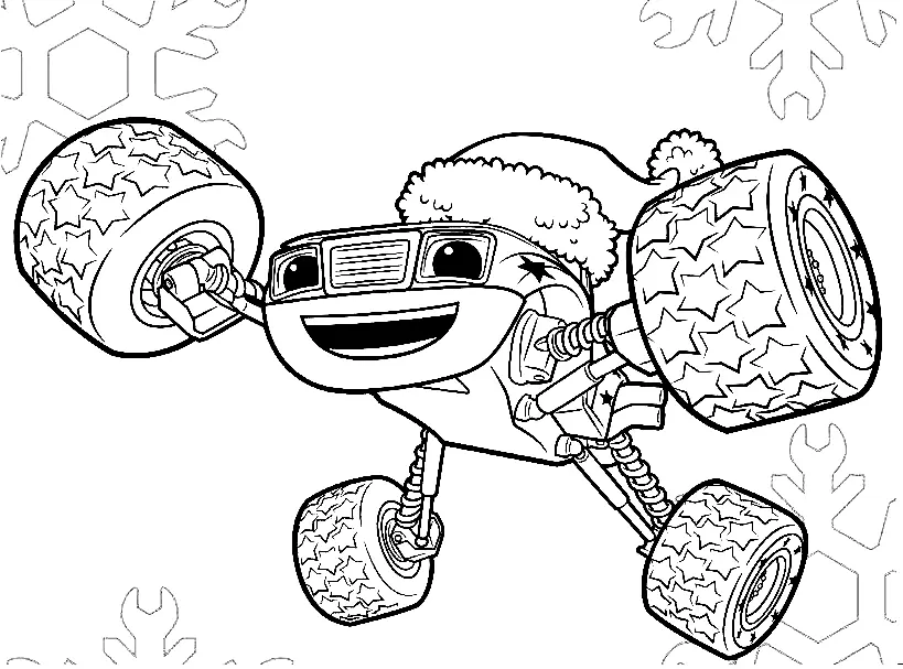 Monster Truck Para Colorear 128