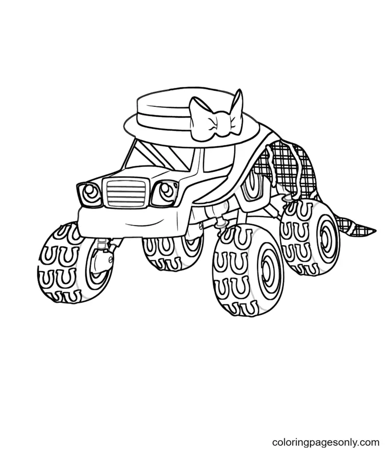 Monster Truck Ausmalbilder 138