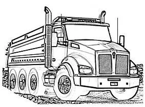 Monster Truck Coloring Pages 35