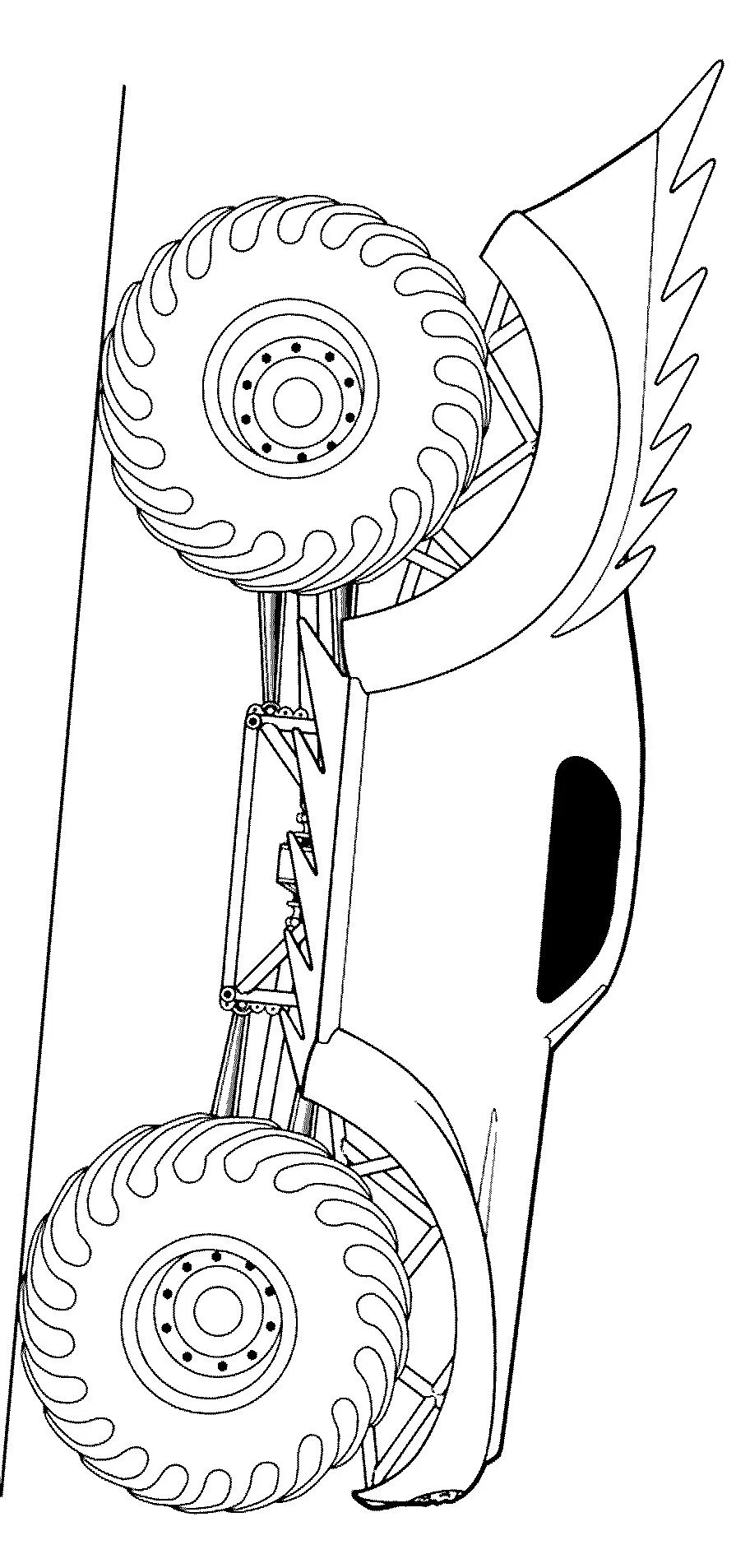 Monster Truck Para Colorear 64