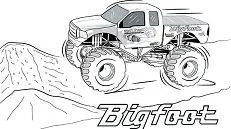 Monster Truck Para Colorear 75