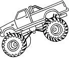 Monster Truck Para Colorear 86