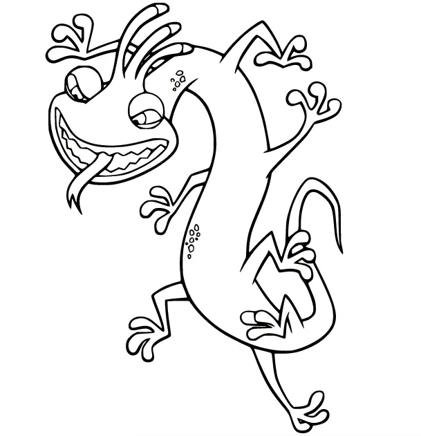 Monsters Inc Coloring Pages 25