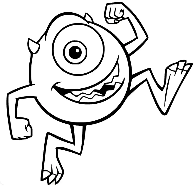 Monsters Inc Coloring Pages 32