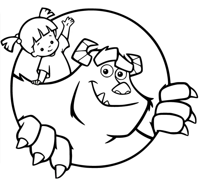 Monsters Inc Coloring Pages 35