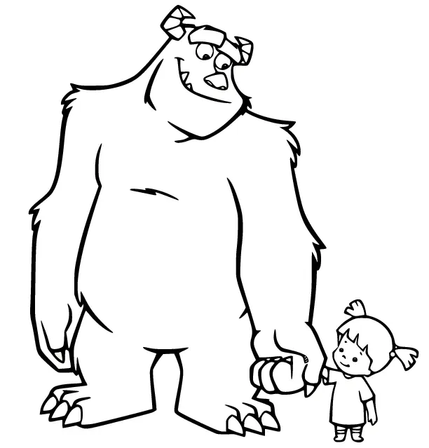 Monsters Inc Coloring Pages 45