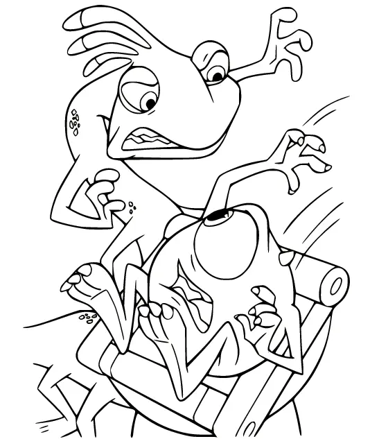 Monsters Inc Coloring Pages 47