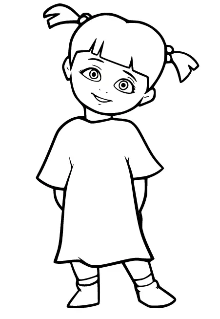 Monsters Inc Coloring Pages 9