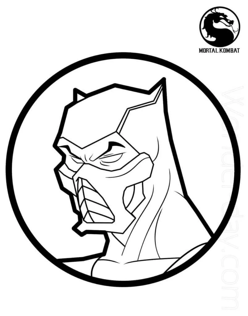 Mortal Kombat Coloring Pages 120