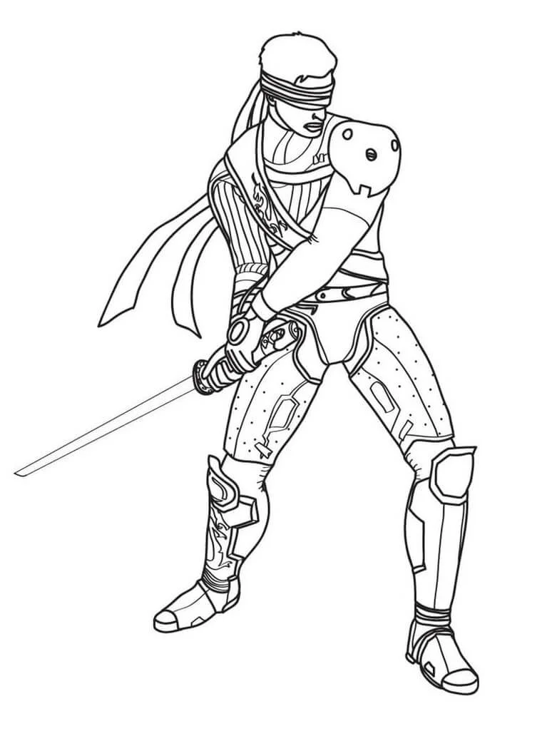 Mortal Kombat Coloring Pages 83