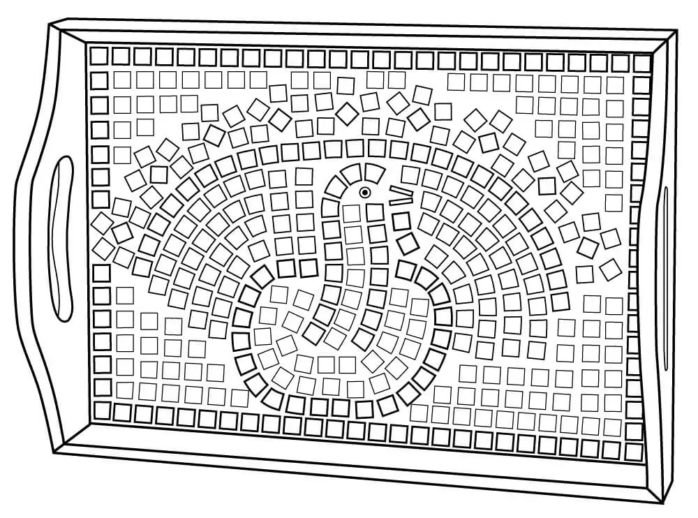 Mosaico Para Colorir 15