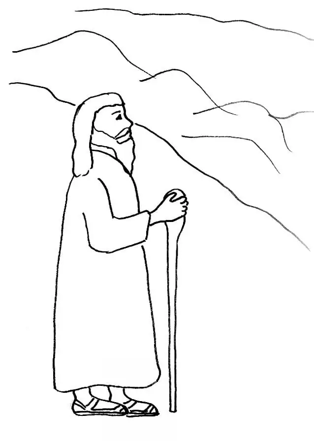 Moses Coloring Pages 33