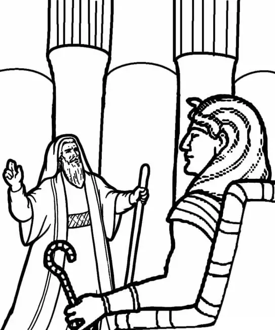 Moses Coloring Pages 41