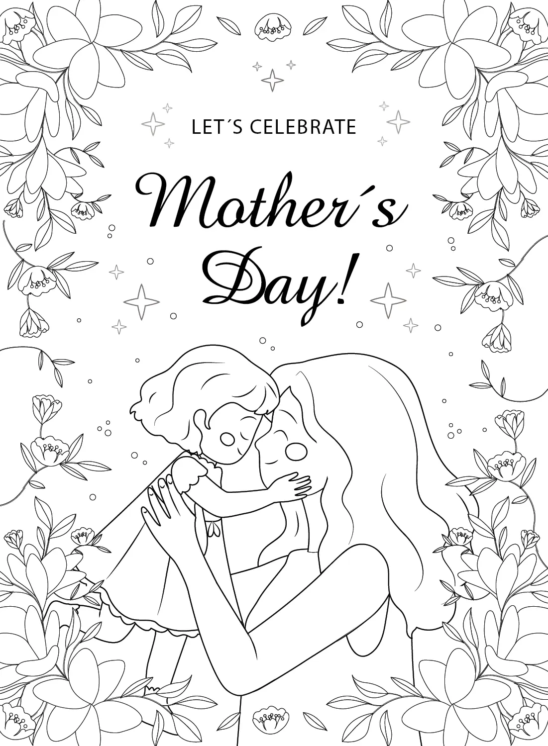 Mother s Day Coloring Pages 63