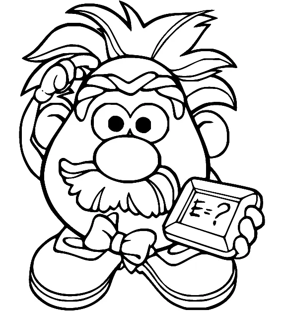 Mr Potato Head Coloring Pages 22