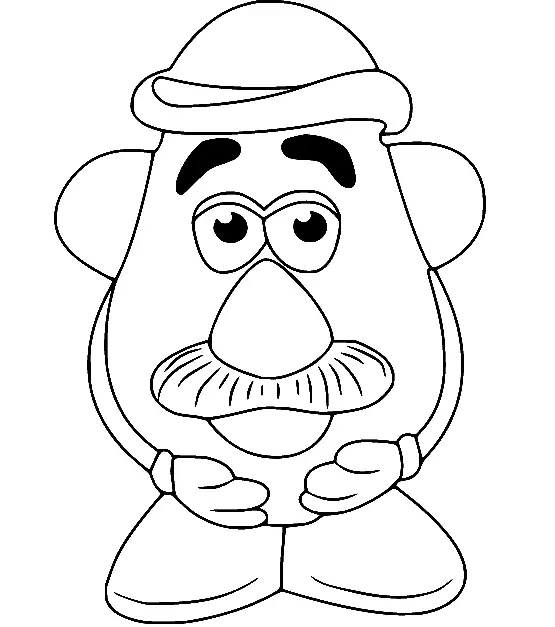 Mr Potato Head Coloring Pages 31