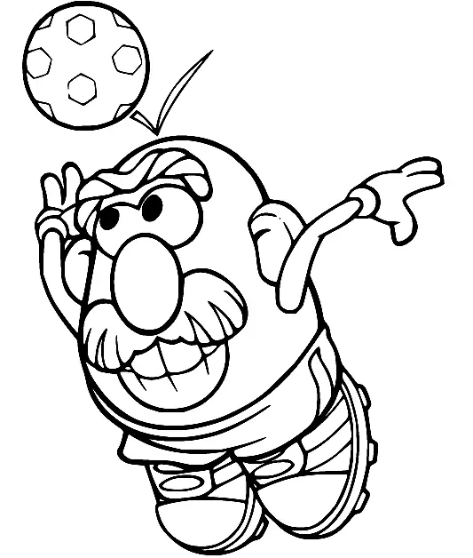 Mr Potato Head Para Colorear 38