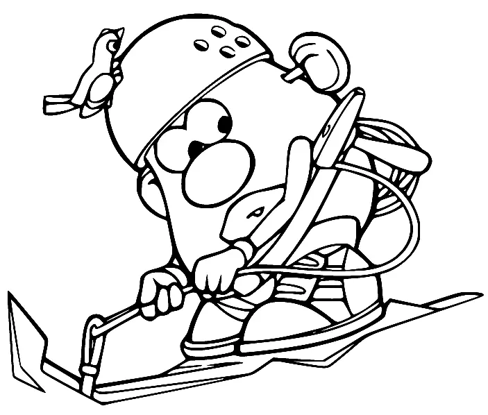 Mr Potato Head Coloring Pages 46