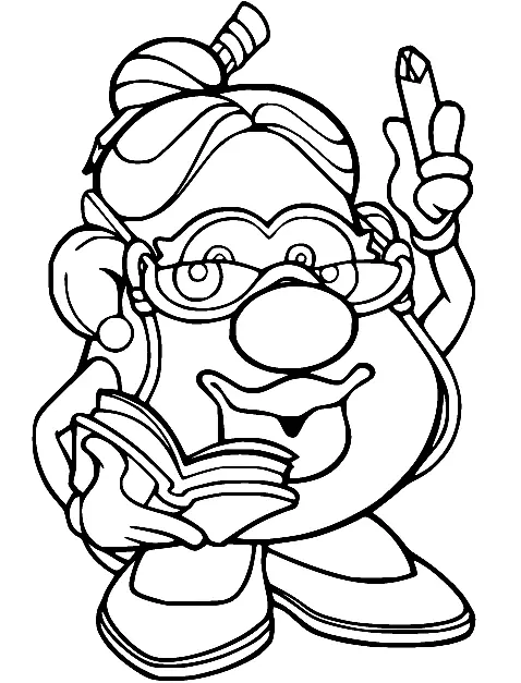 Mr Potato Head Para Colorear 47