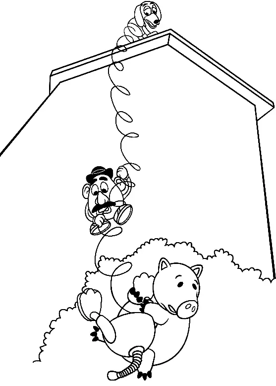 Mr Potato Head Coloring Pages 5