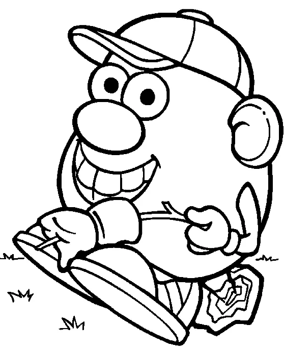 Mr Potato Head Coloring Pages 52