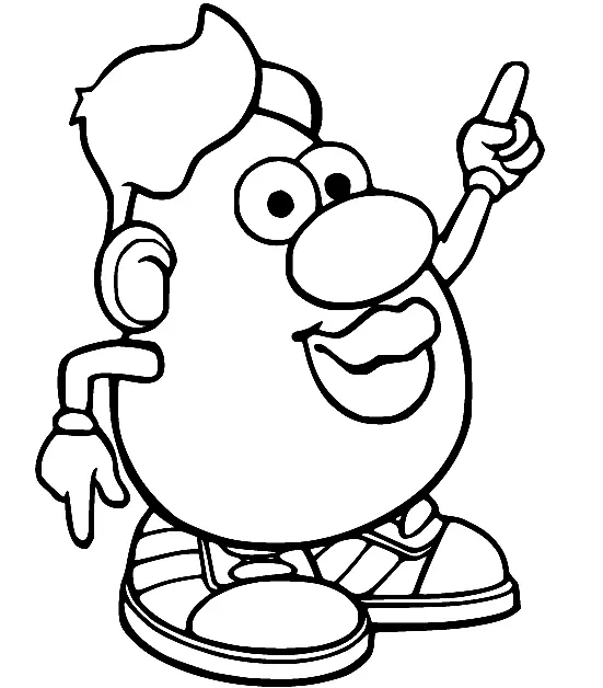 Mr Potato Head Para Colorear 58