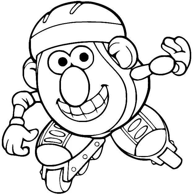 Mr Potato Head Coloring Pages 59