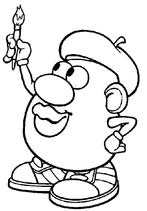 Mr Potato Head Para Colorear 62