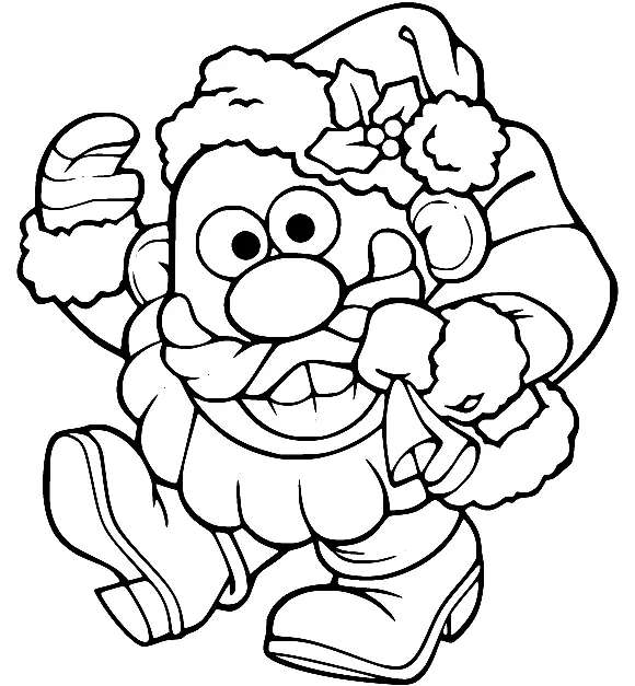 Mr Potato Head Coloring Pages 73