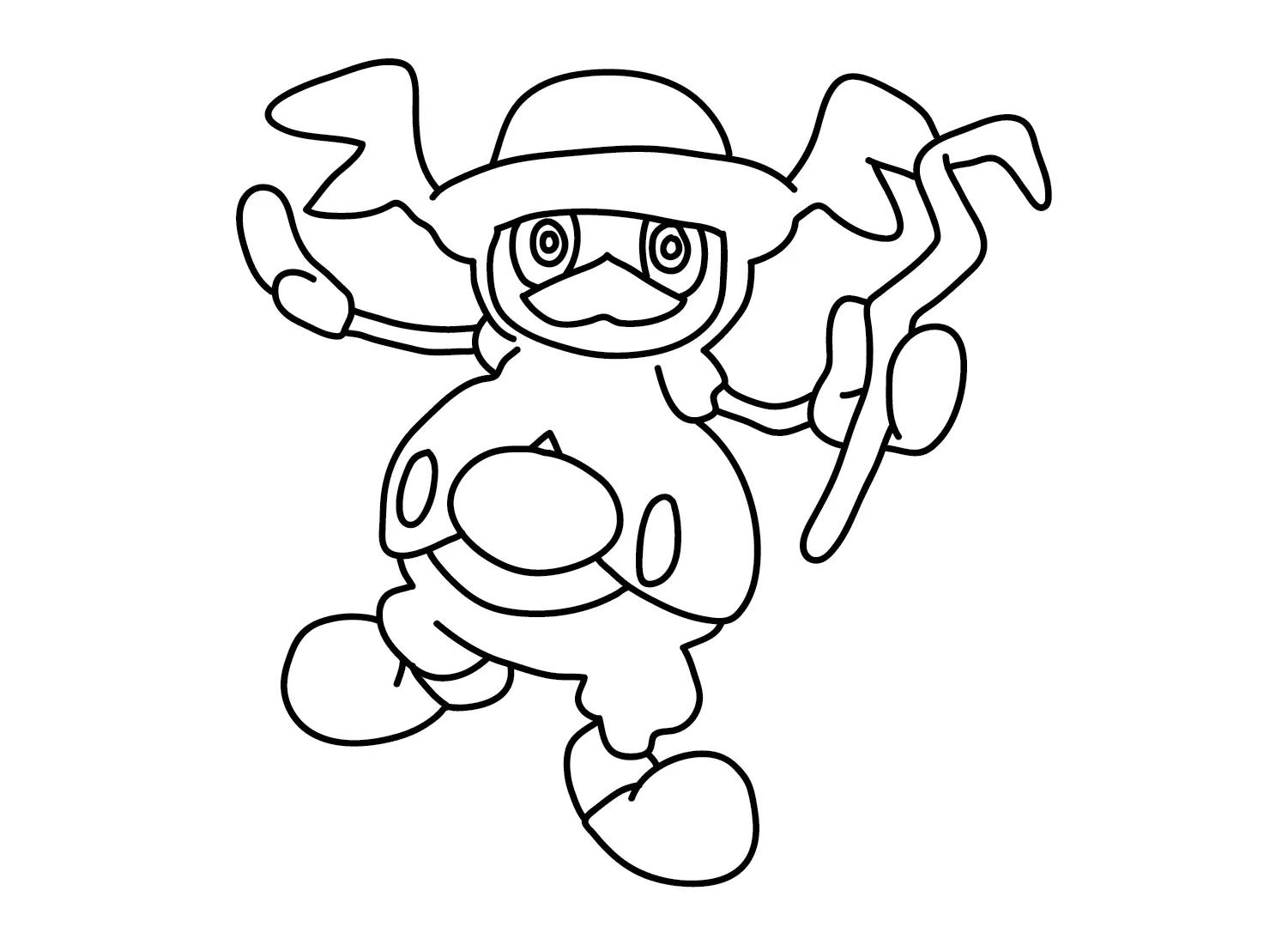 Mr Rime Coloring Pages 4