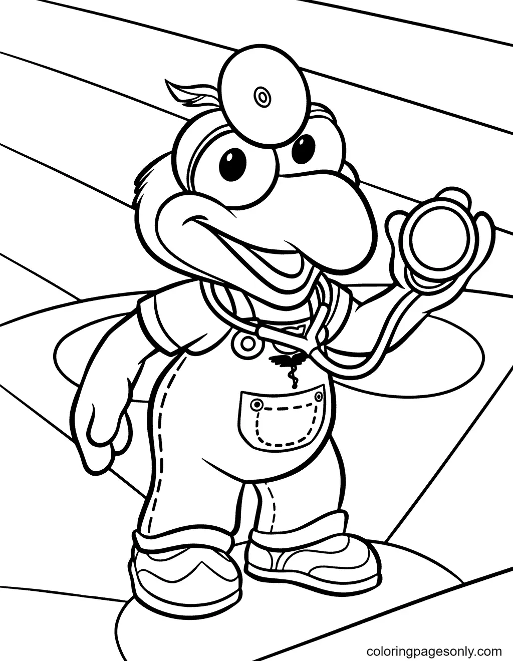 Desenhos de Muppet Babies Para Colorir 11