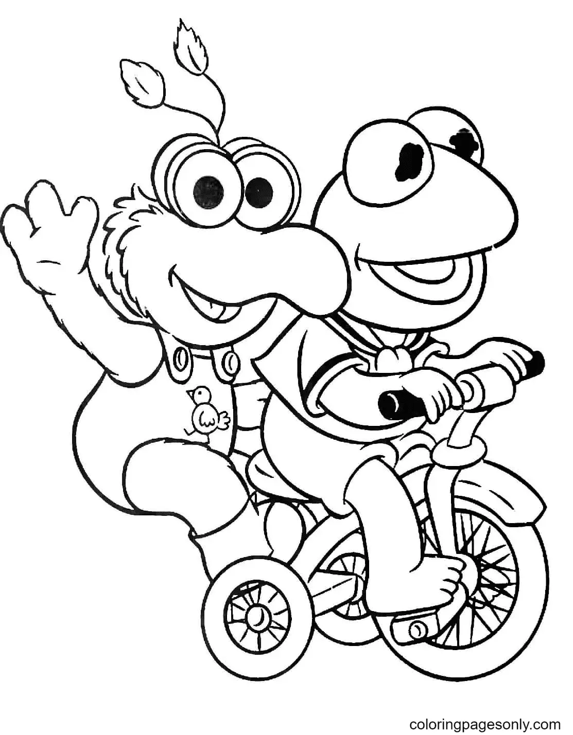 Desenhos de Muppet Babies Para Colorir 13