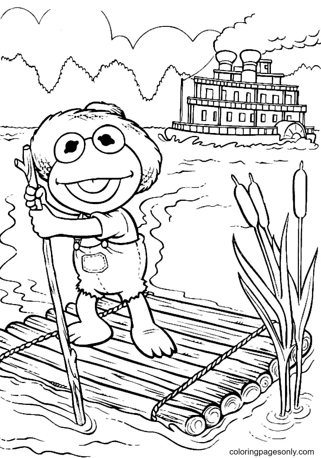 Desenhos de Muppet Babies Para Colorir 14