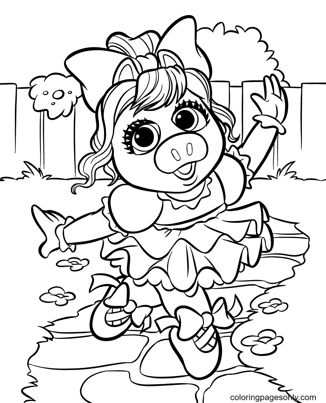 Desenhos de Muppet Babies Para Colorir 15