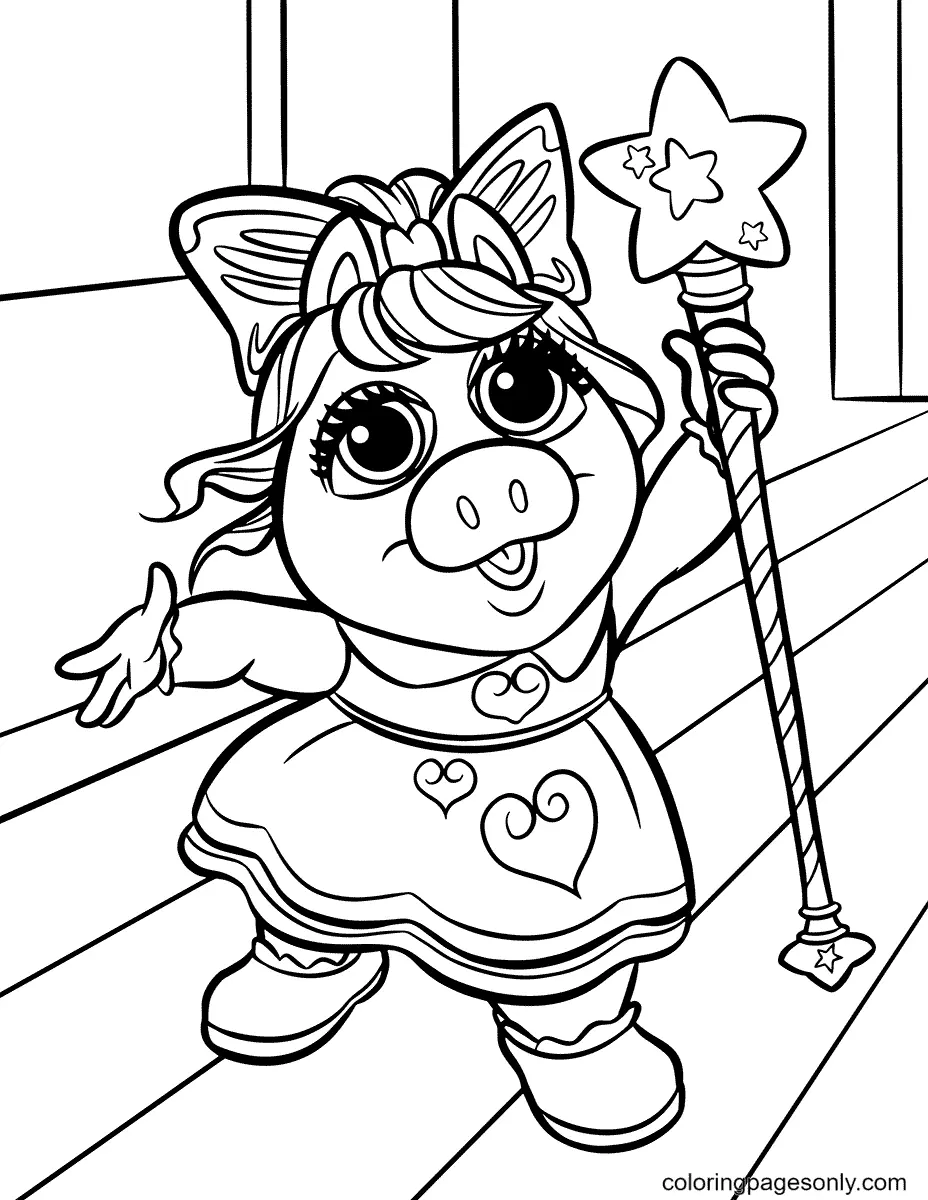 Desenhos de Muppet Babies Para Colorir 3