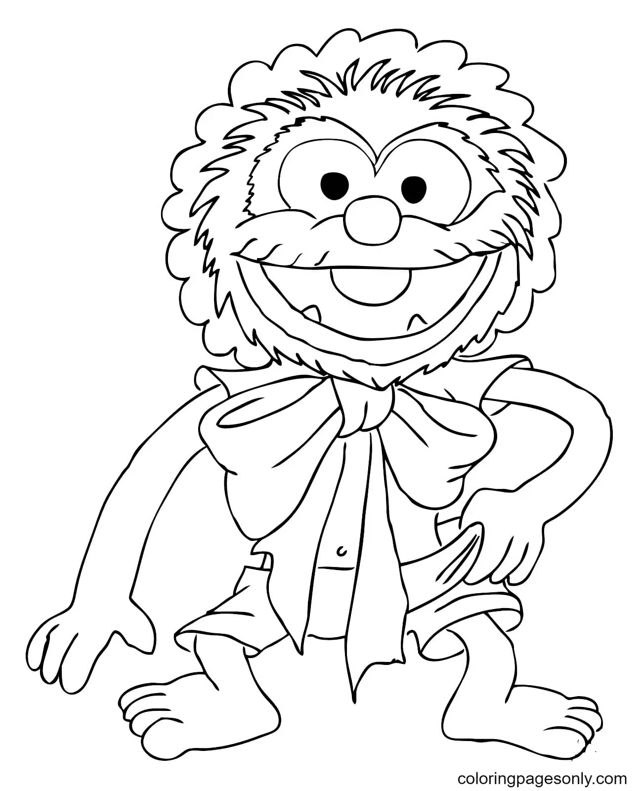 Desenhos de Muppet Babies Para Colorir 8