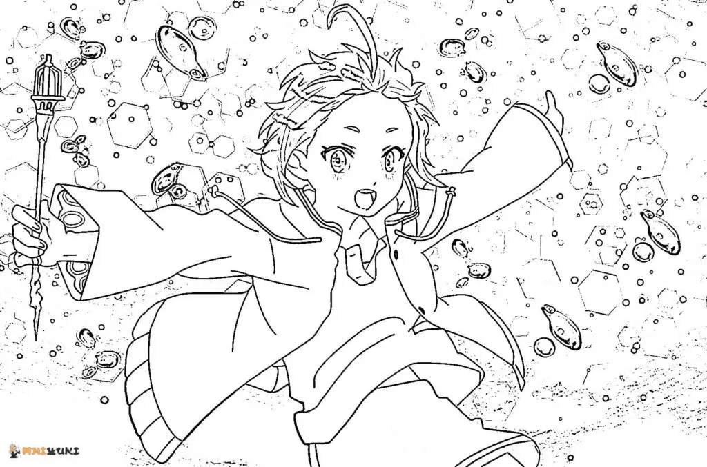 Mushoku Tensei Jobless Reincarnation Coloring Pages