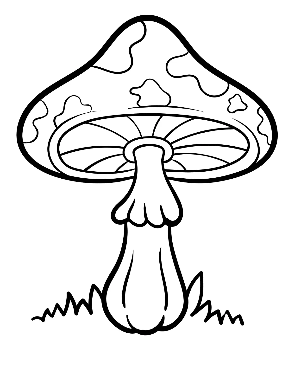 Mushroom Coloring Pages 66