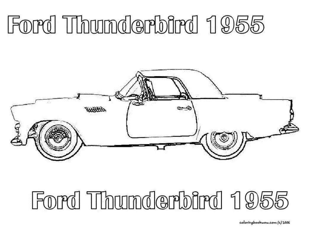 Desenhos de Mustang Para Colorir 36