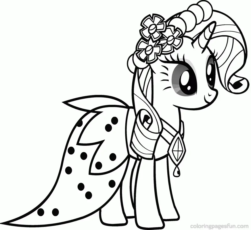 My Little Pony Coloring Pages 32