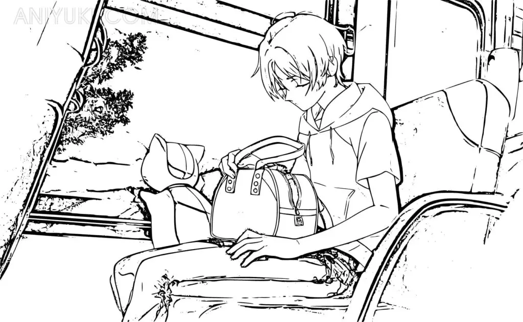 Desenhos de Natsume Yuujinchou Para Colorir 9