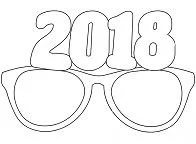 Neujahrs Ausmalbilder 133