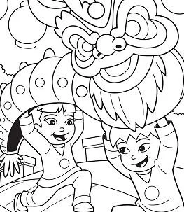 New Years Coloring Pages 39