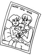 New Years Coloring Pages 85