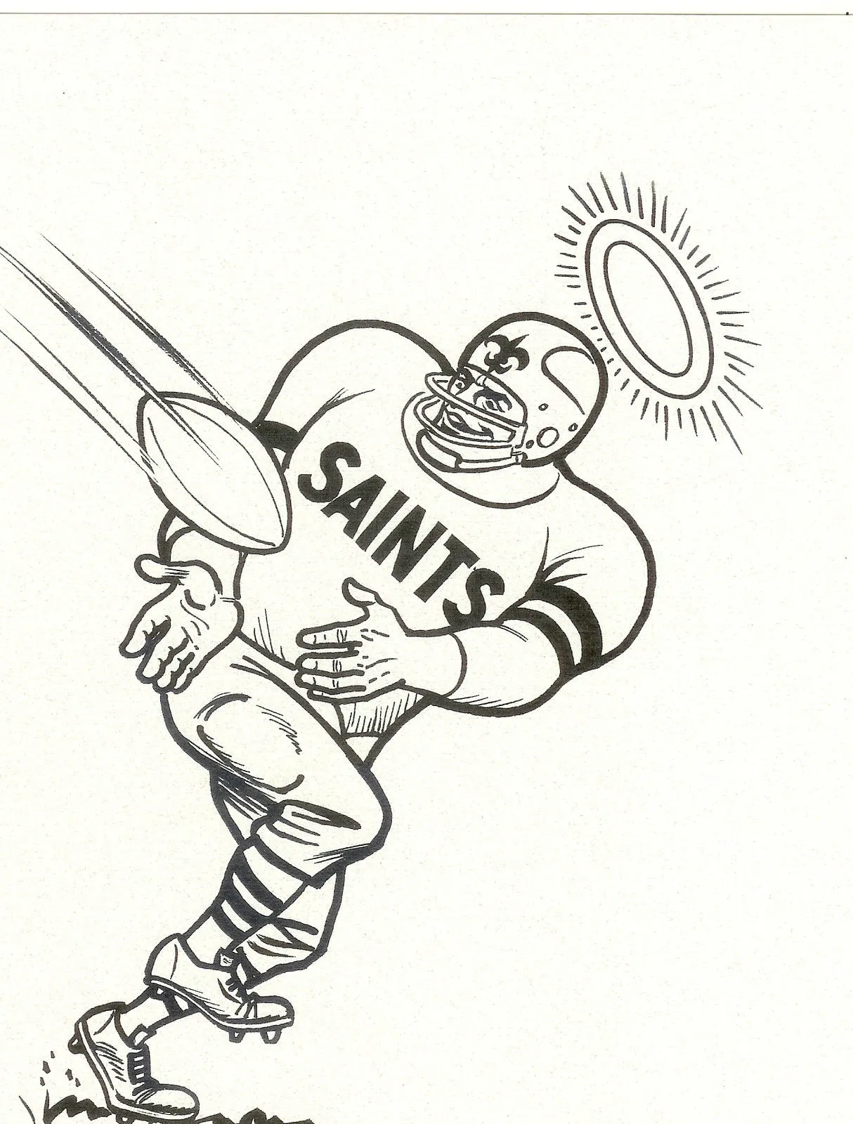 New York Giants Coloring Pages 4