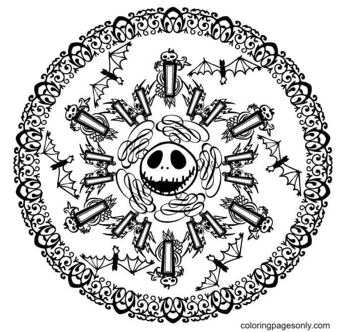 Nightmare Before Christmas Coloring Pages 40