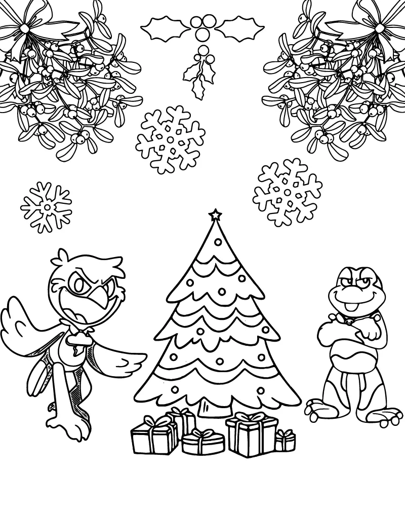 Nightmare Critters Coloring Pages 13